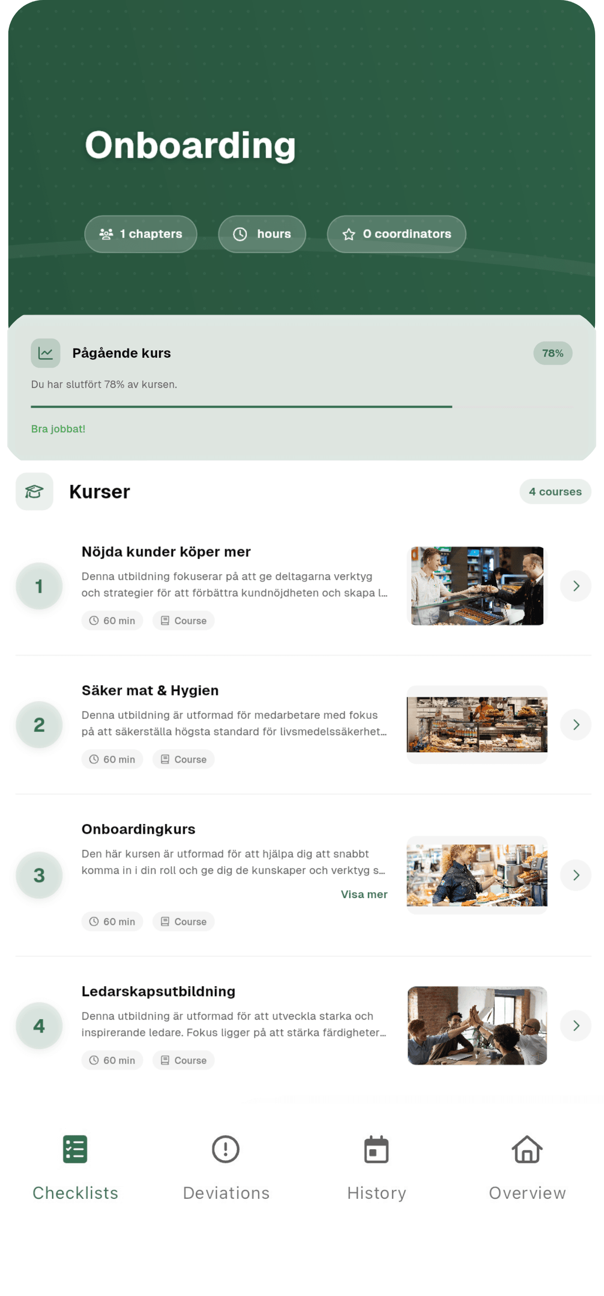 Background app view